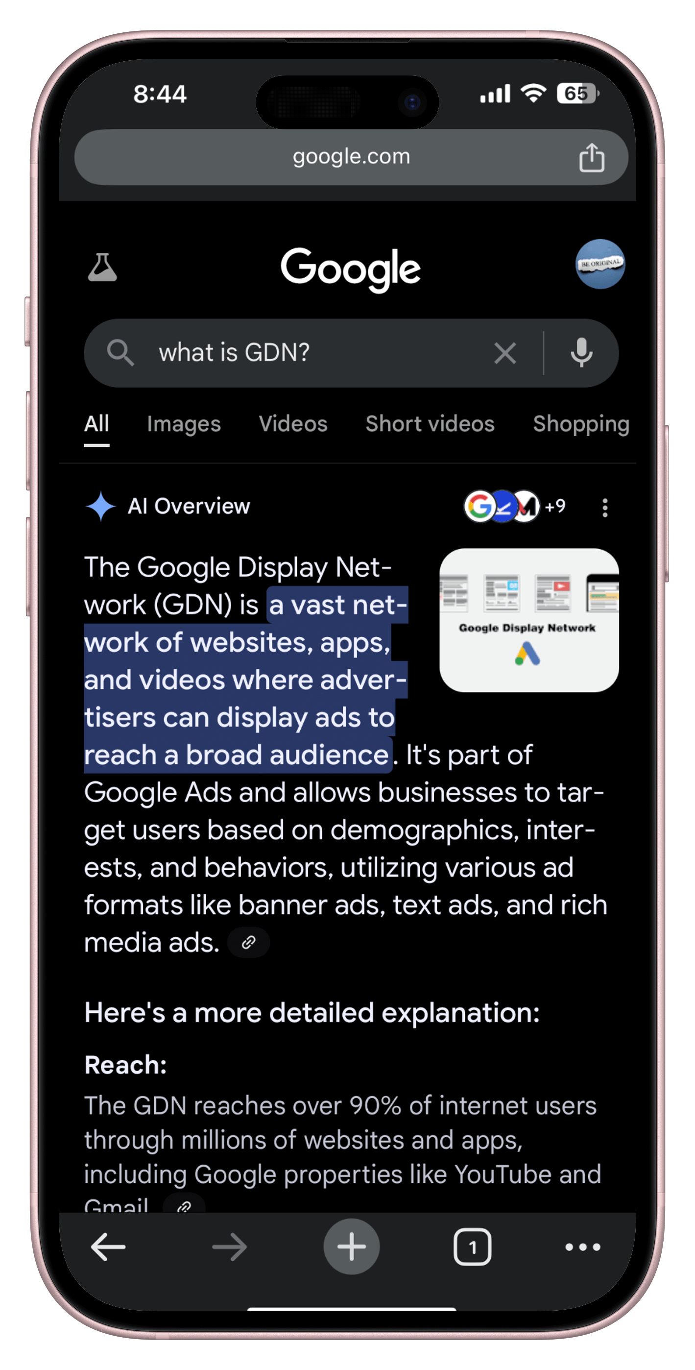 Google Display Network (GDN)