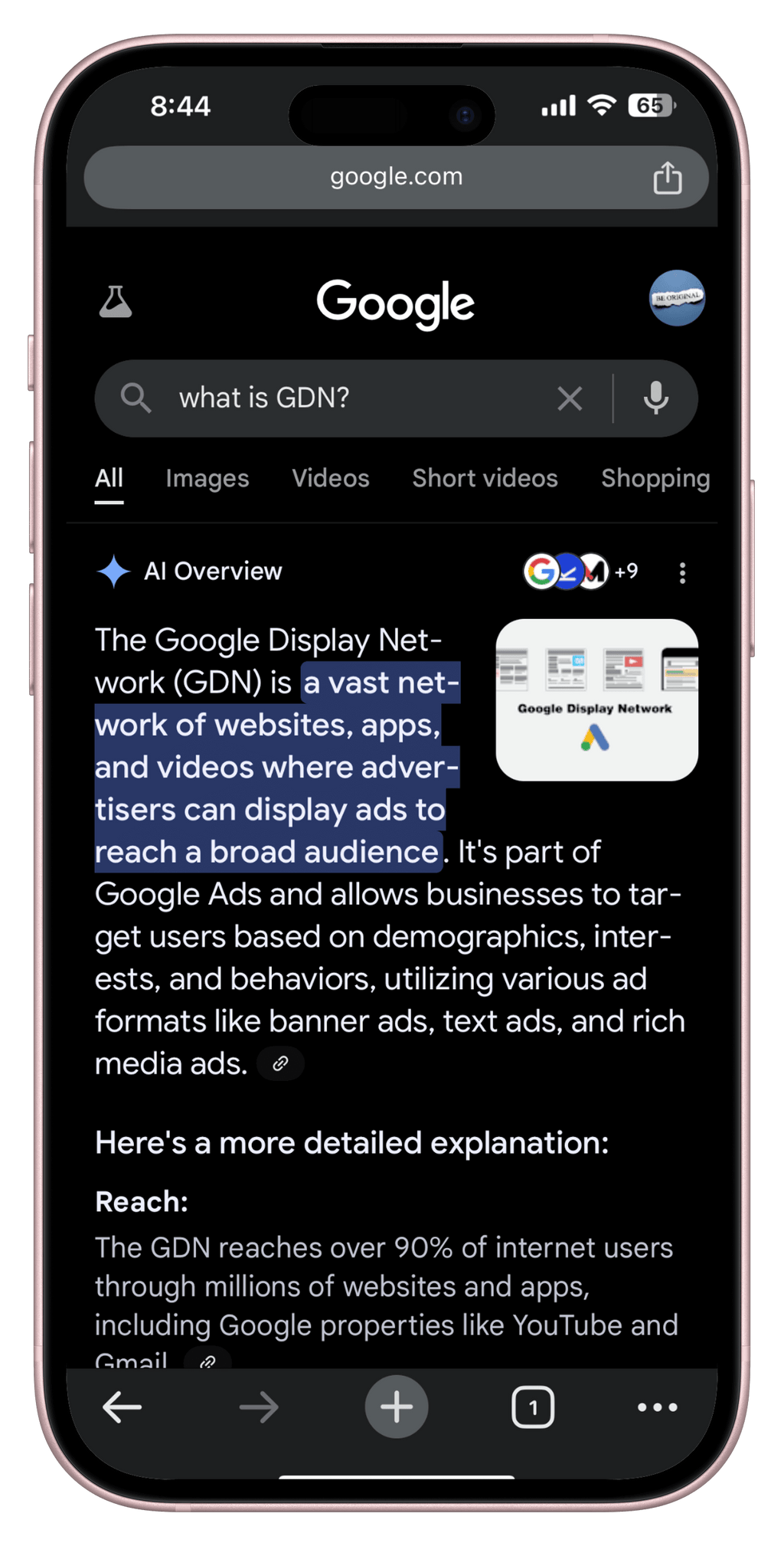 Google Display Network (GDN)